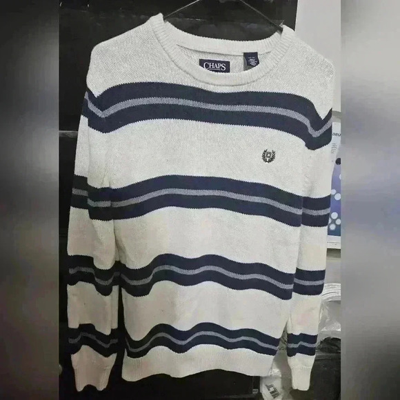 Mens chaps striped sweater! - Picture 1 of 3